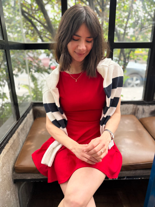 Vestido Clásico Rojo