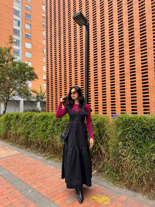 Vestido MAXI Venecia Negro