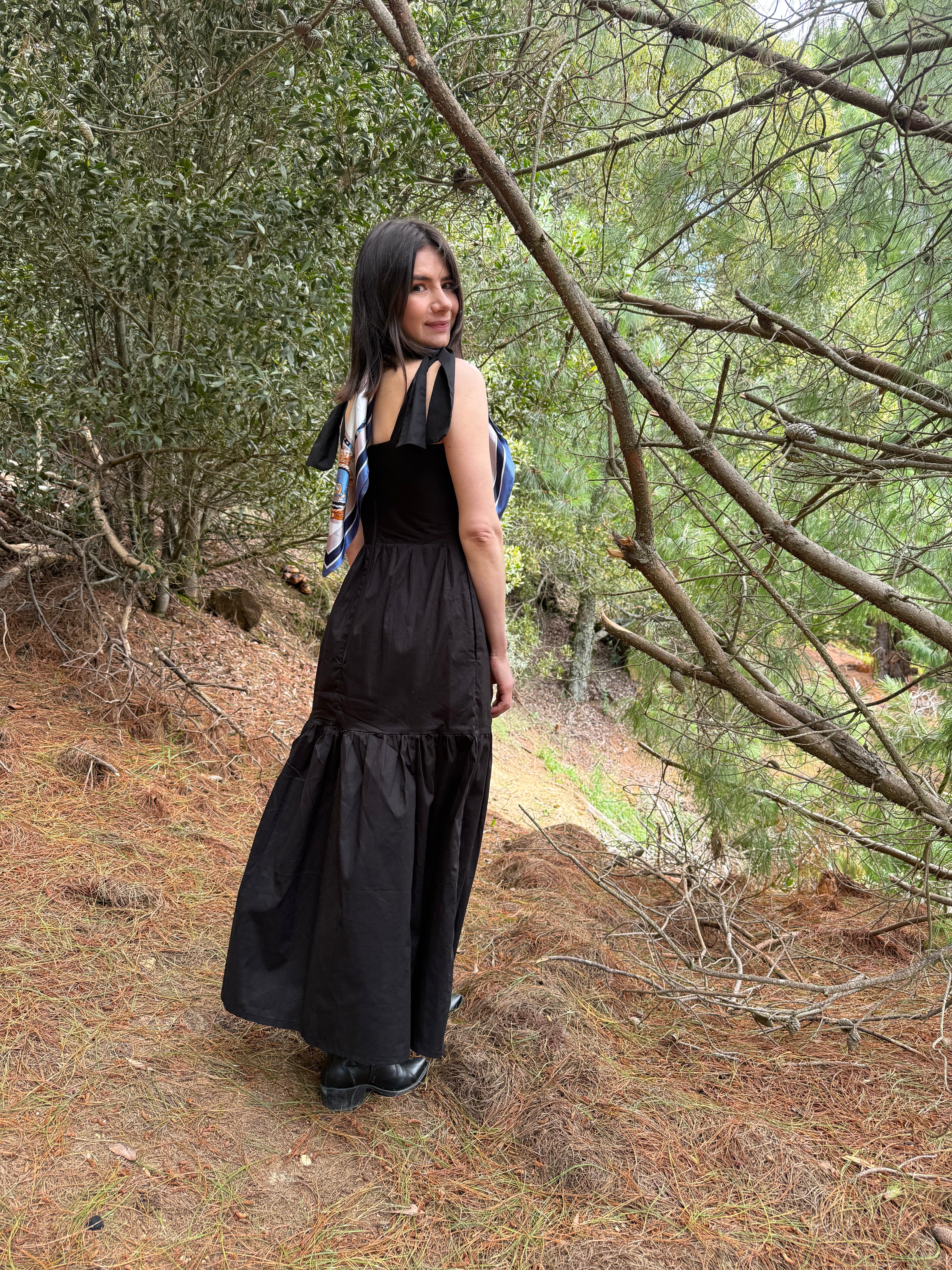 Vestido MAXI Venecia Negro