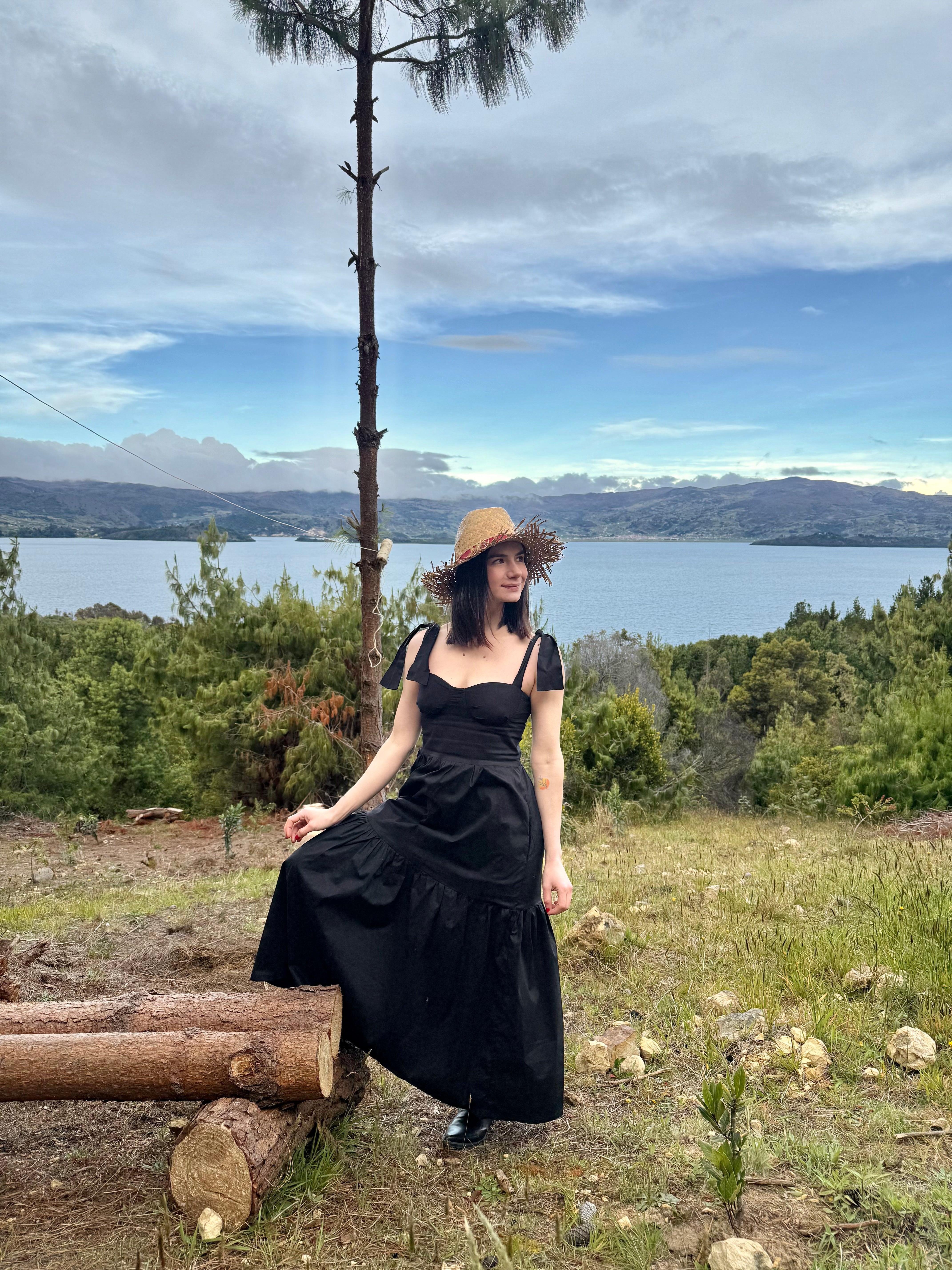Vestido MAXI Venecia Negro