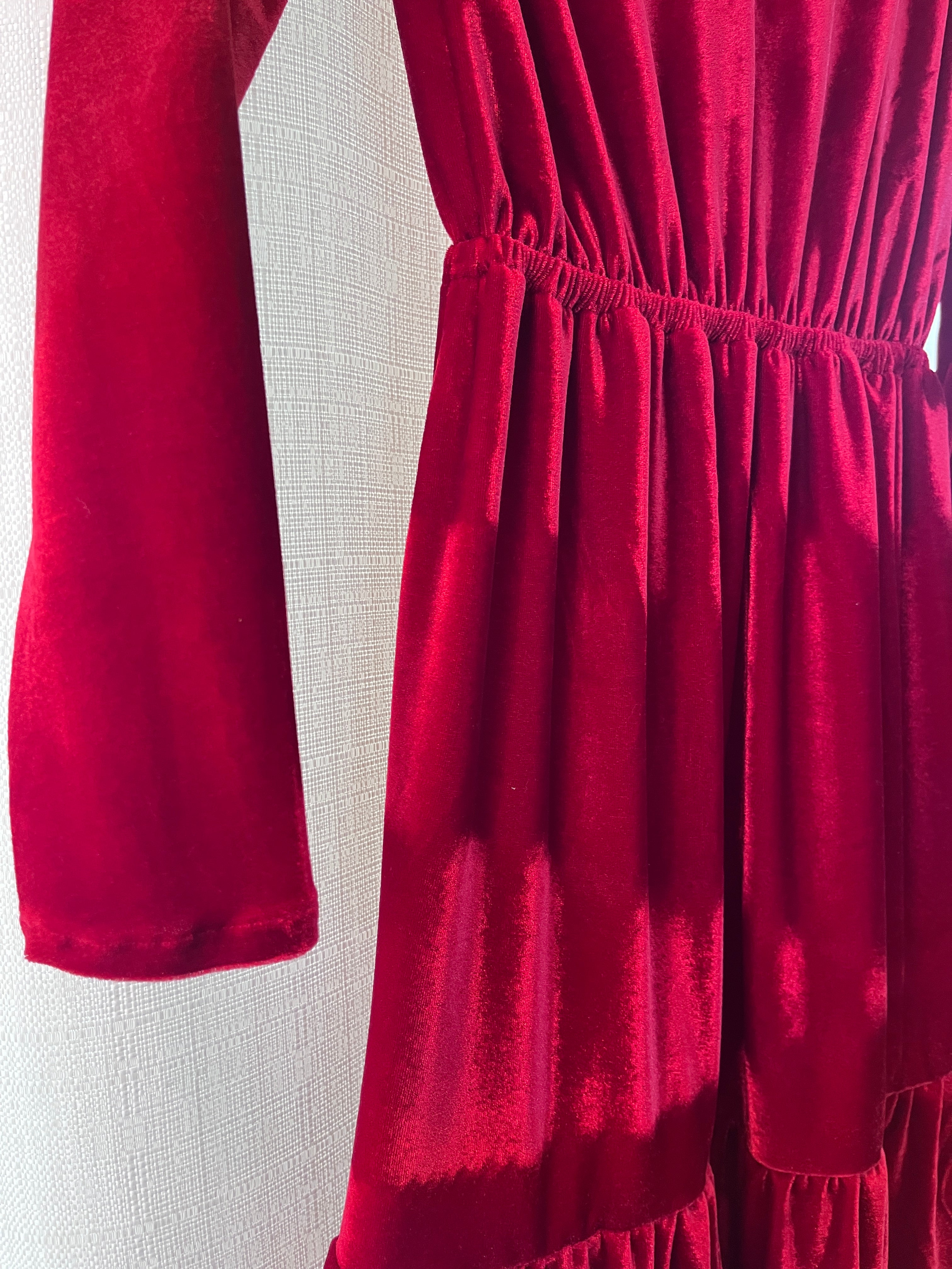 Vestido MIDI Velvet Rojo